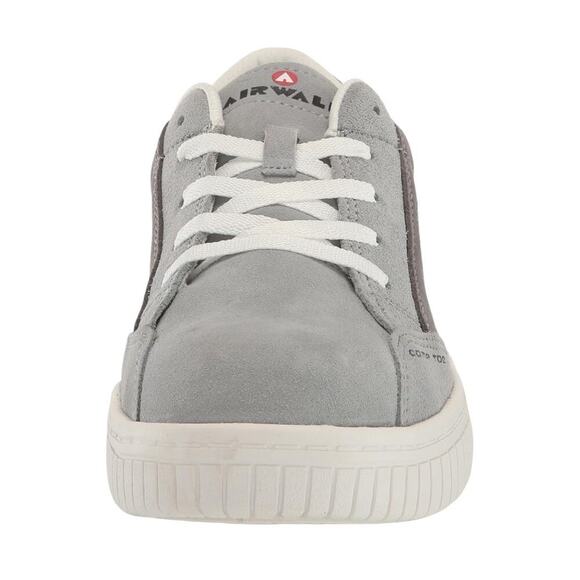 Airwalk Camino Women’s Grey Safety Toe Shoes – Size 8 WIDE – Slip Resistant NEW - Picture 4 of 15